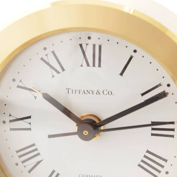ティファニー(Tiffany) ラウンド トラベルクロック 置き時計 アラーム 