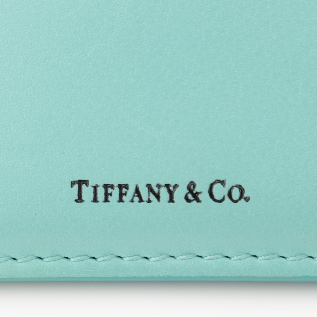 ティファニー Tiffany レザー パスケース カードケース ブルー 中古 通販 Retro レトロ