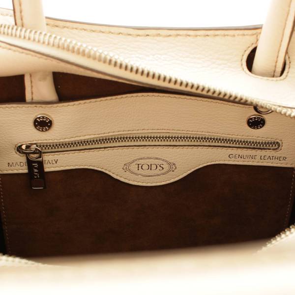 トッズ(Tods) Sella セラ 2WAY レザー ショルダー ハンドバッグ