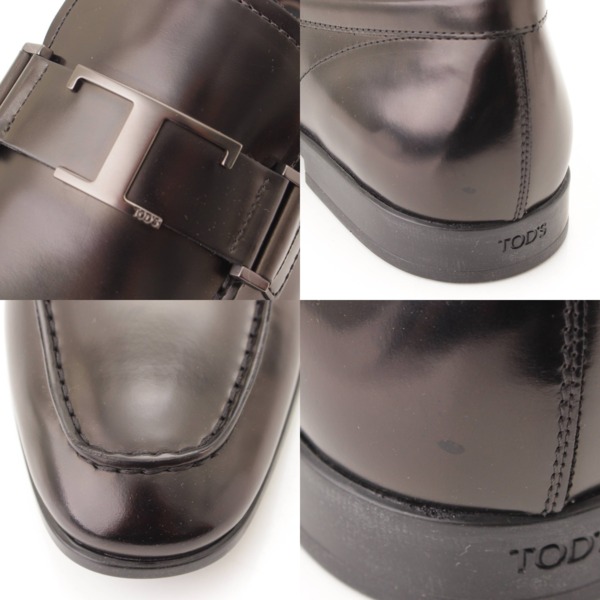 トッズ(Tods) メンズ Tタイムレス レザー ローファー シューズ