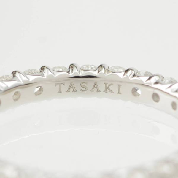 タサキ TASAKI ブリッランテ フル エタニティ 24 ダイヤモンド リング シルバー 0.87ct 2.5g 6.5号 中古 通販 retro  レトロ