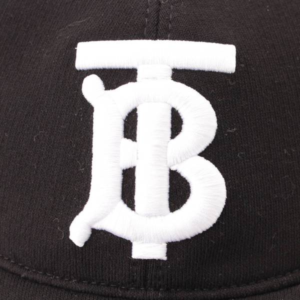バーバリー(Burberry) TBロゴ ベースボール キャップ 8010946 ブラック