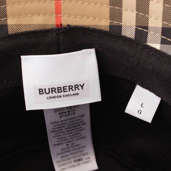 バーバリー(Burberry) ARCHIVE BEIGE バケットハット 8026927 ベージュ 中古 通販 retro レトロ