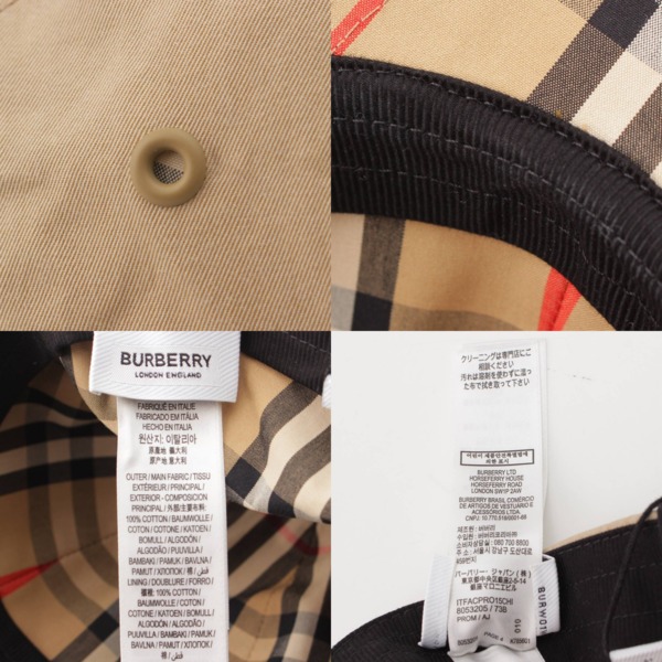 BURBERRY ベースボール キャップ ノバチェック