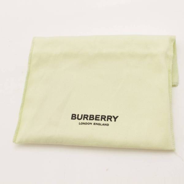 バーバリー(Burberry) TB モノグラム 総柄 レザー チェーンウォレット