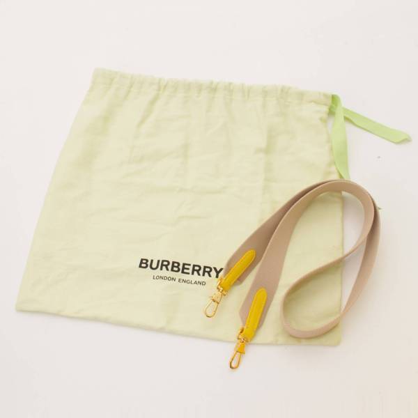 バーバリー(Burberry) ベビータイトル 2way レザー ハンドバッグ 8024692 イエロー 中古 通販 retro レトロ