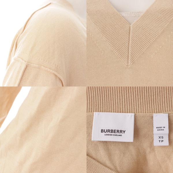 バーバリー(Burberry) 20SS ロゴ Vネック ニット トップス 8021169