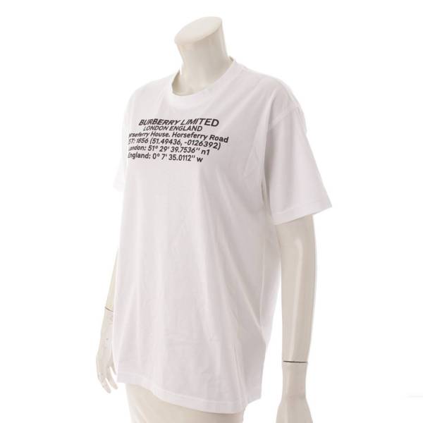 バーバリー(Burberry) 20SS クルーネック Tシャツ 8024629 ホワイト