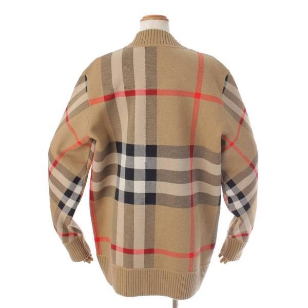 バーバリー(Burberry) 21AW ウール ヴィンテージチェック ニット