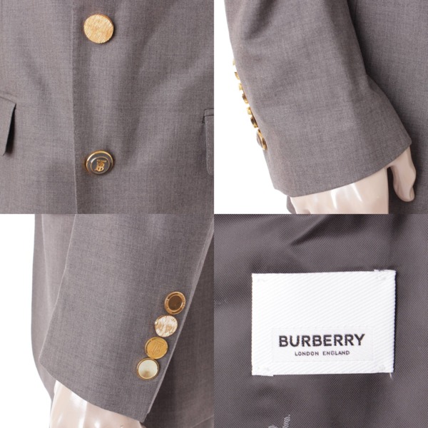 バーバリー(Burberry) 2ピース シングル2ボタン セットアップ スーツ 