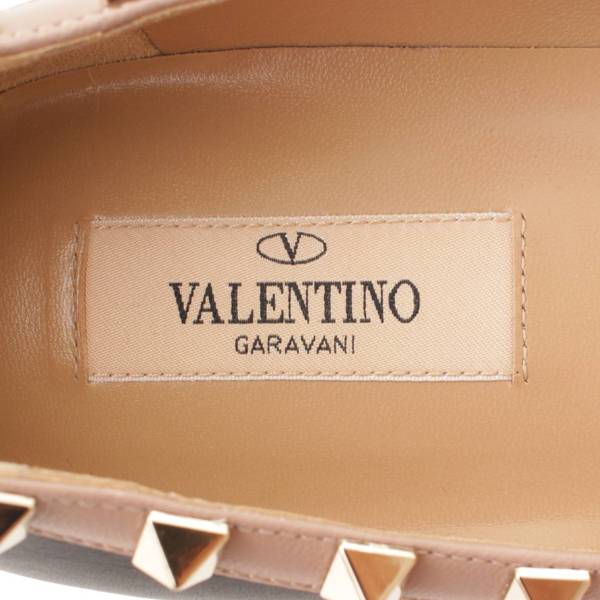 ヴァレンティノ(Valentino) ロックスタッズ バレリーナ ローヒール