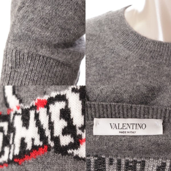 ヴァレンティノ(Valentino) 17AW メンズ カシミヤ混 ウール ニット