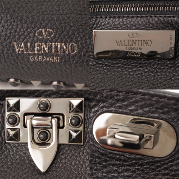 ヴァレンティノ(Valentino) ロックスタッズ レザー 2way トートバッグ ...