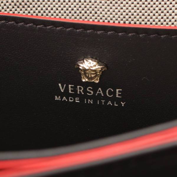 ヴェルサーチ(Versace) レザー メデューサ 2WAY チェーンショルダー ...