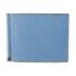 カーフスキン マネークリップ 二つ折り 折財布 v0l80-28-al ブルー