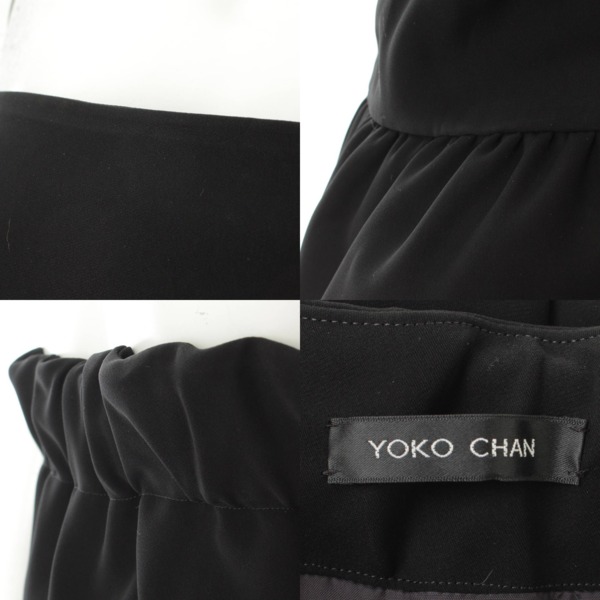 ヨーコチャン(YOKO CHAN) パール オールインワン パンツ ブラック 38 