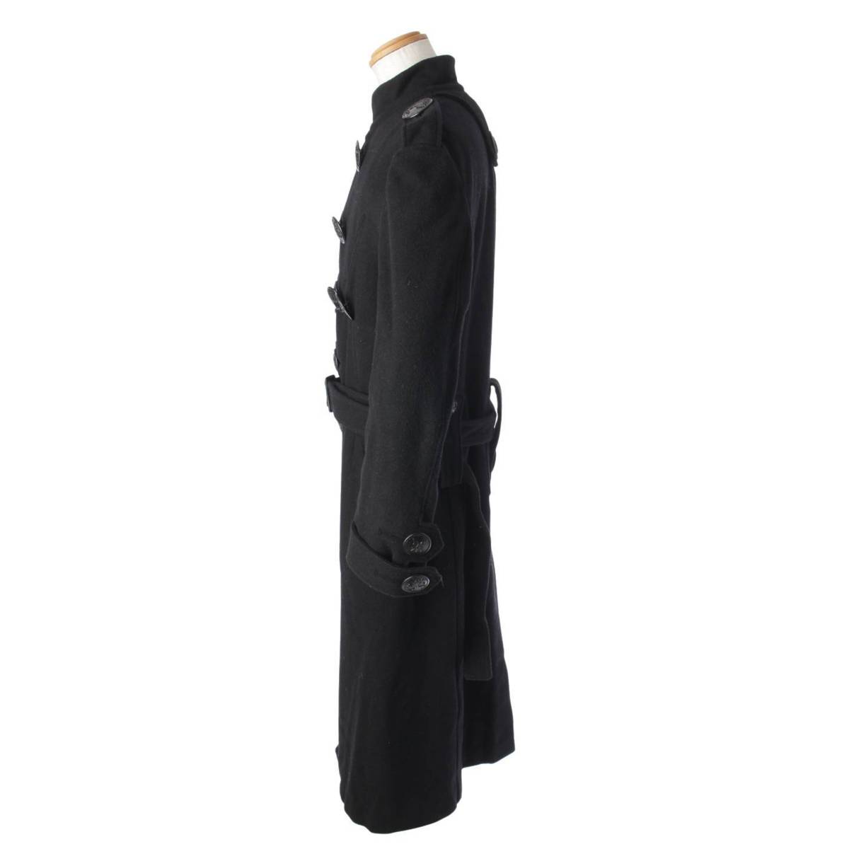 ヨウジヤマモト(Yohji Yamamoto) 19AW デカ黒釦ヘチマコート HC-J46-103 ブラック 2 中古 通販 retro レトロ