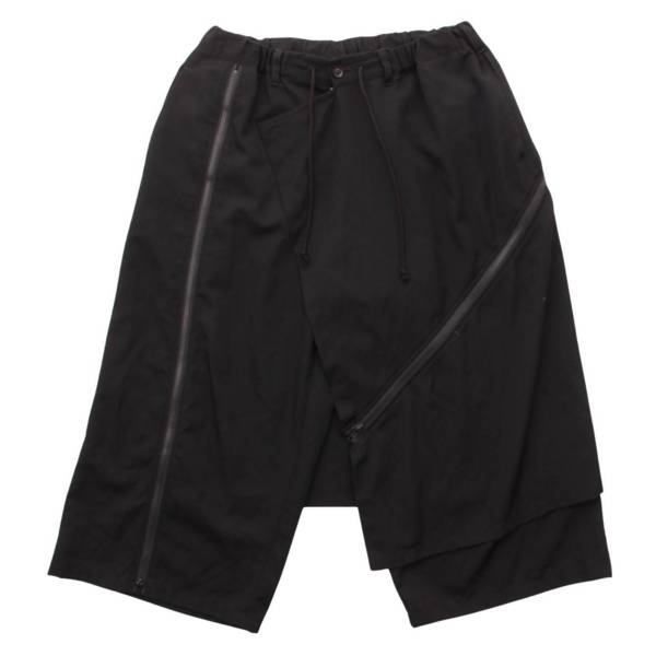 ヨウジヤマモト(Yohji Yamamoto) Double Fastener Skirt Pants